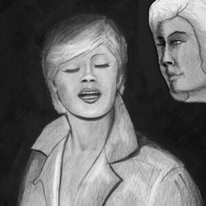 Barbera Paul und Jetta Hemlock, Frauen im Stammcafé