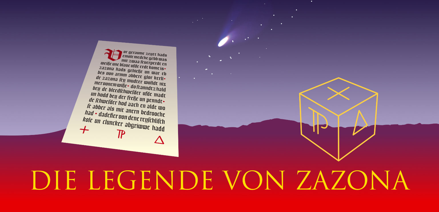 Die Legende von Zazona – Promotion Banner
